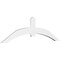 Ekena Millwork Archdale Architectural Grade PVC Gable Bracket, 84"W x 24 1/2"H x 2"D x 6"F, 7/12 Pitch GBP084X25X0206ARC00 - alternate 1
